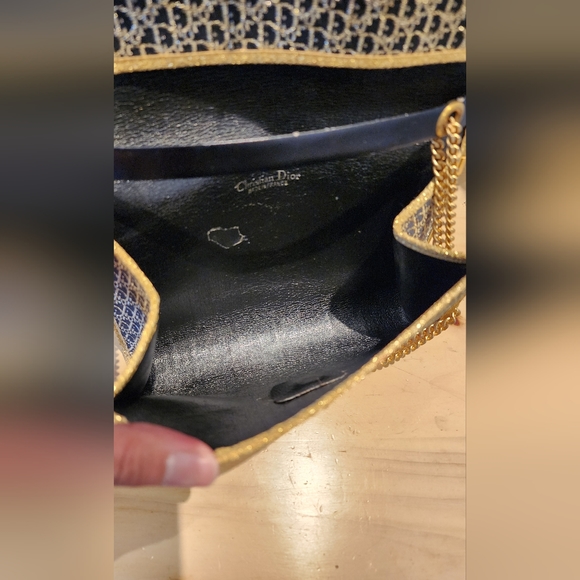 Auth 1970's Christian Dior Diorissimo clutch chain - Picture 8 of 10